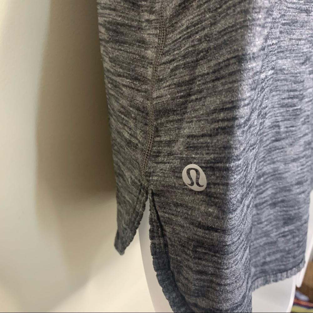 Lululemon Racerback Tank Burnout Grey Small - Picture 6 of 7